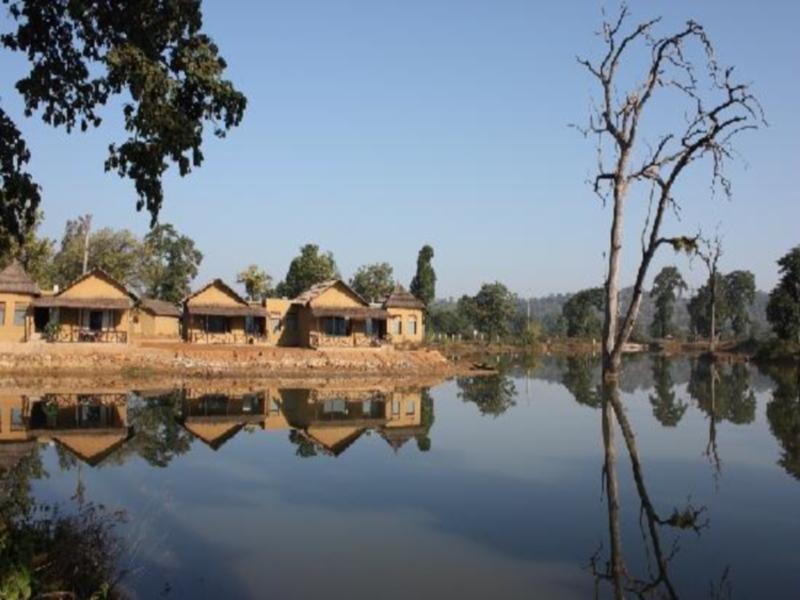 Tiger Lagoon Hotel Bandhavgarh National Park Exterior photo